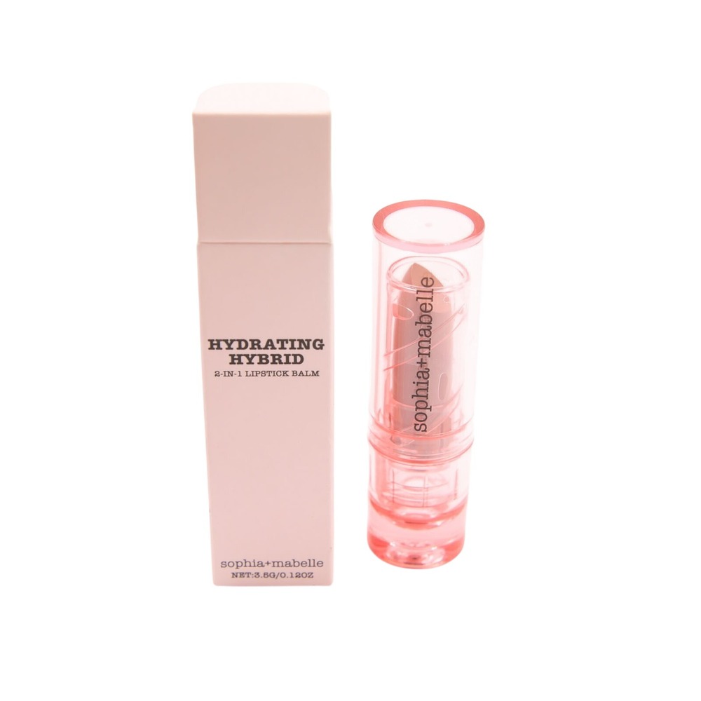 Sophia + Mabelle - Hydrating Hybrid Lipstick + Balm - Topless - .12 oz / 3.5 g